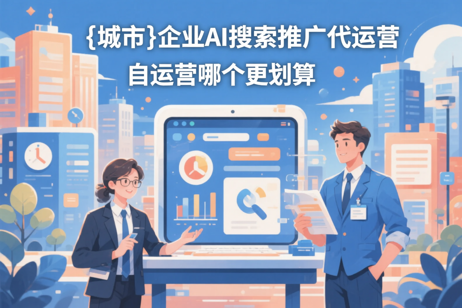 兴安企业AI搜索推广代运营和自运营哪个更划算