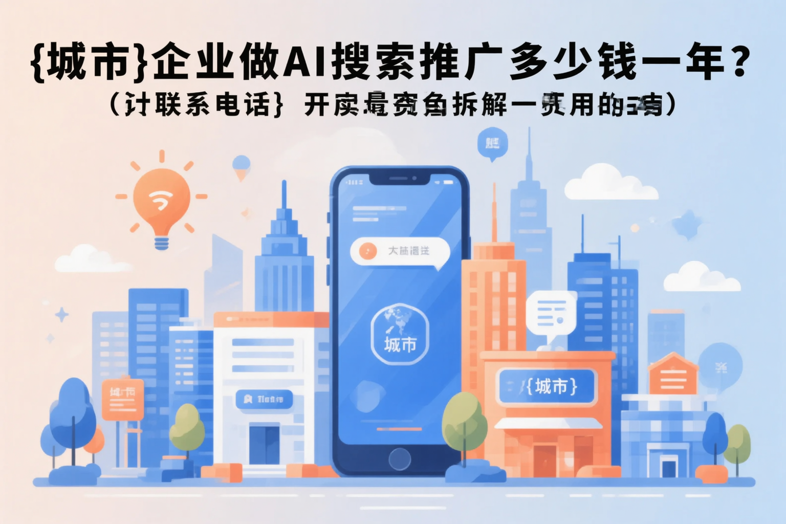 兴安企业做AI搜索推广多少钱一年？真实费用拆解