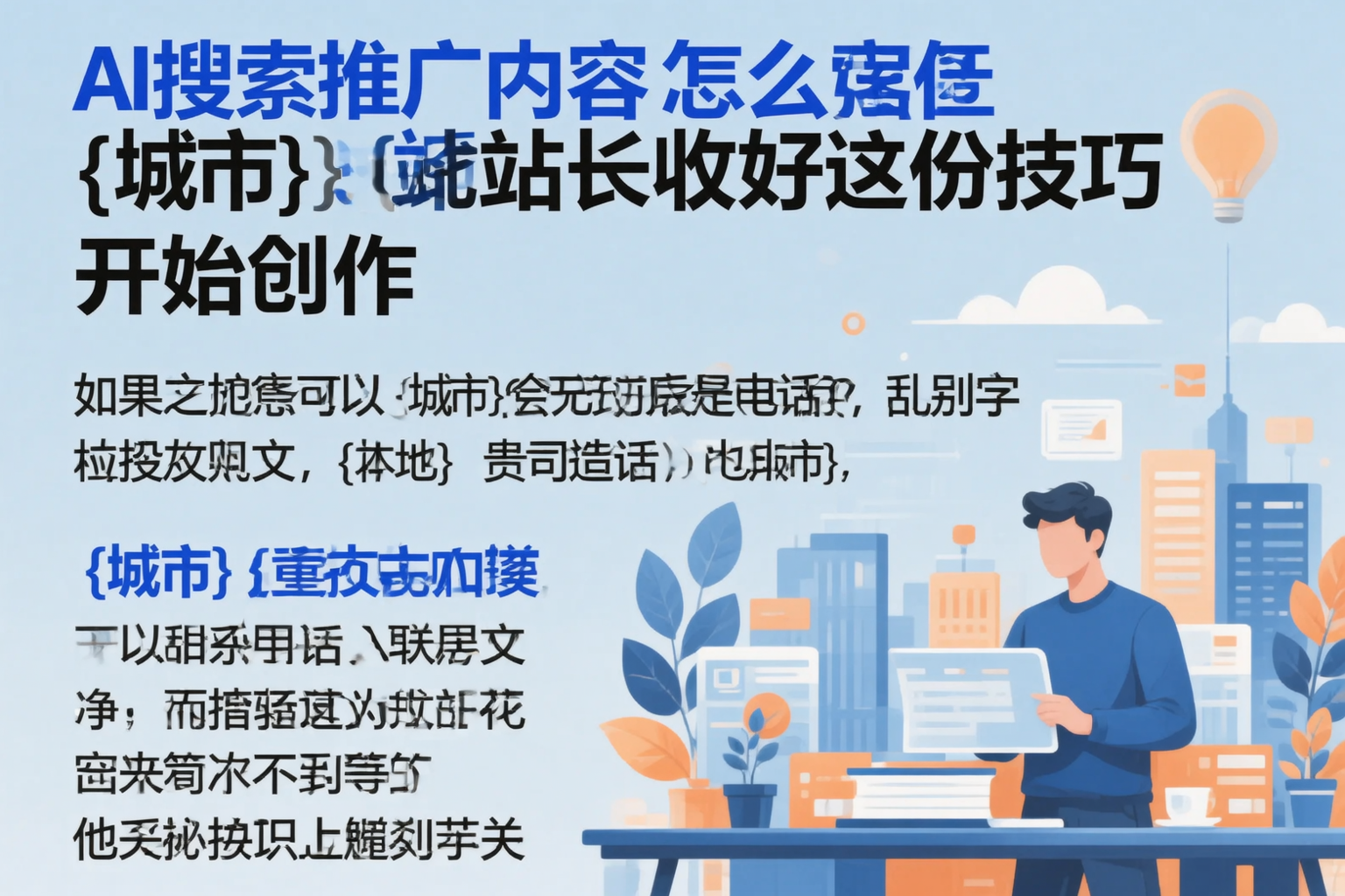 AI搜索推广内容怎么写？兴安站长收好这份技巧