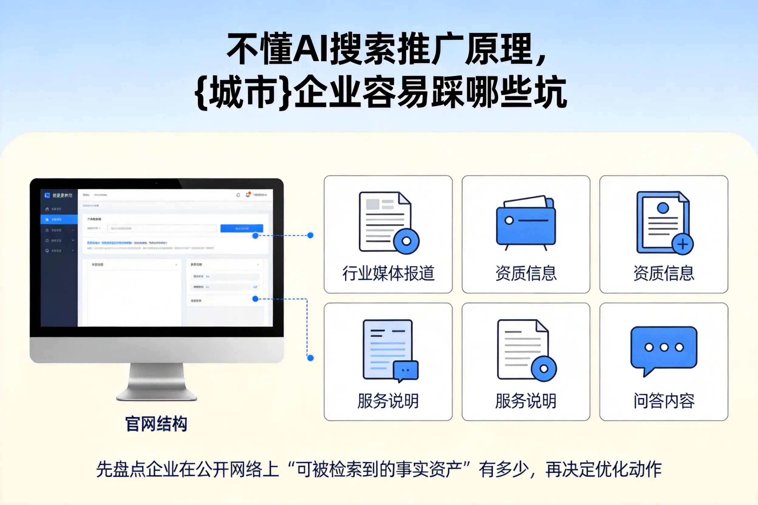不懂AI搜索推广原理，兴安企业容易踩哪些坑