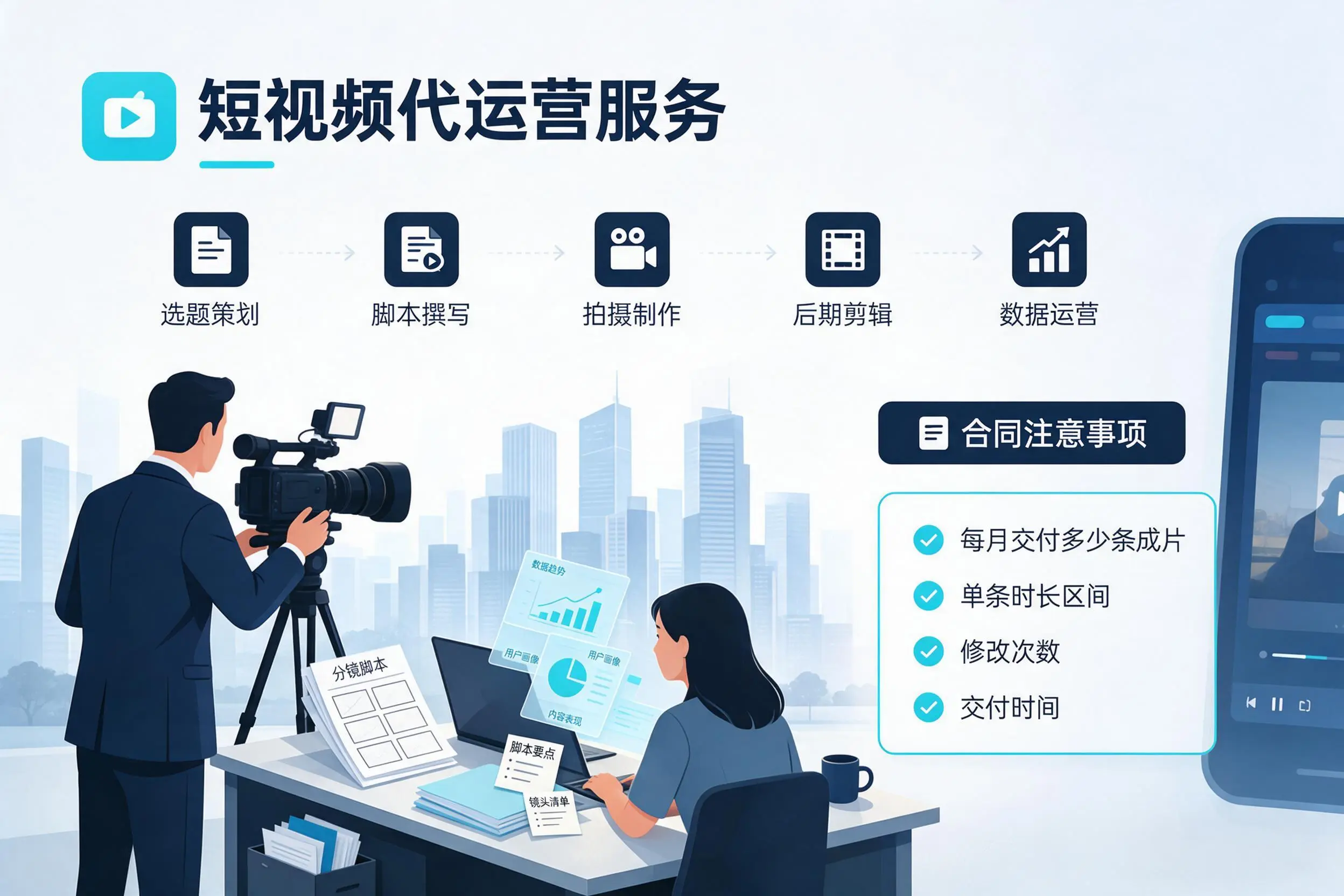 短视频代运营包含哪些服务？兴安企业常见问题科普